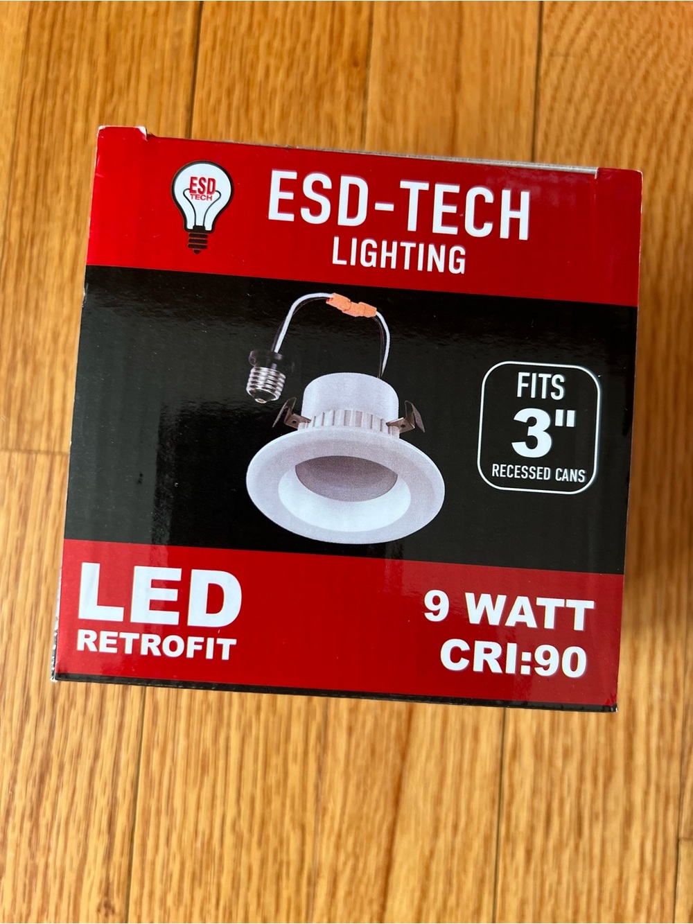 White LED Retrofit Downlight 9W - High CRI